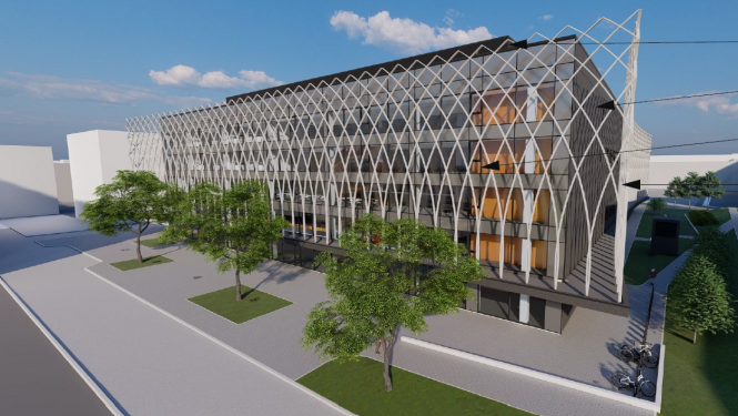 Komandu sporta spēļu halle (Baskekbola māja)