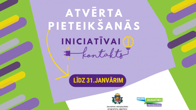 Atvērta pieteikšanās iniciatīvai "Kontakts"