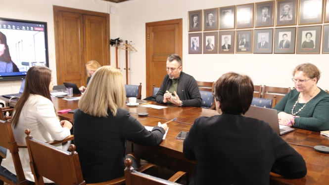 Tikšanās ar Lībiešu institūta vadītāju un līvu valodnieku Valtu Ernštreitu