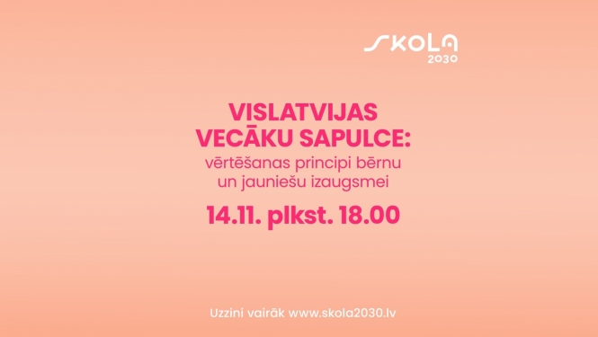 Vislatvijas vecāku sapulce par vērtēšanas principiem 
