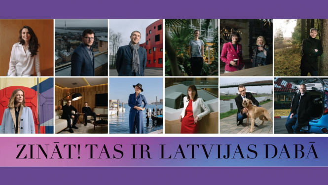 Zināt ir Latvijas dabā