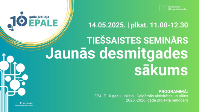 Tiešsaistes seminārs "Jaunās desmitgades sākums"