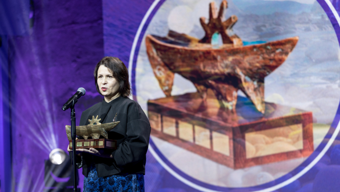 Dobeles PIUAC vadītāja Monta Mantrova. Autors: Toms Norde