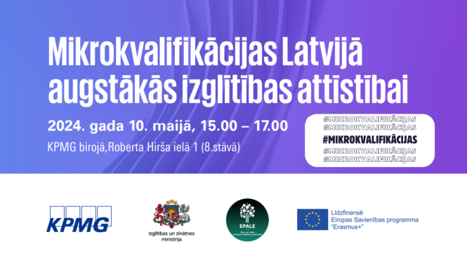 Attēlā semināra nosaukums, norises laiks un vieta