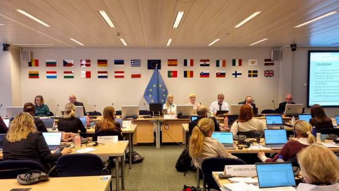 Briselē notikušā Eiropas skolu ģenerālsekretāra biroja un Latvijas prezidentūras rīkotā Apvienotās Inspektoru valdes sēde un Apvienotās Pedagoģiskās komitejas sēde