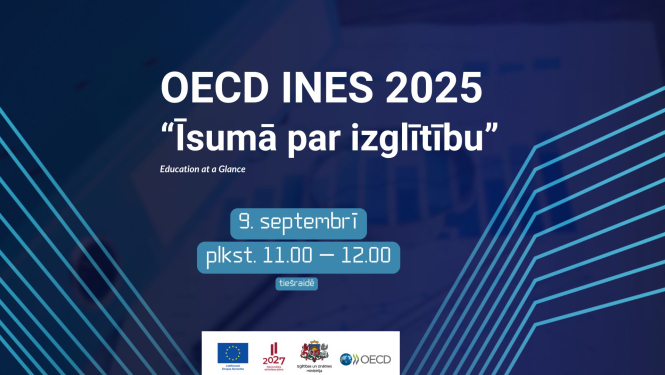 OECD INES 2025 "Īsumā par izglītību"
