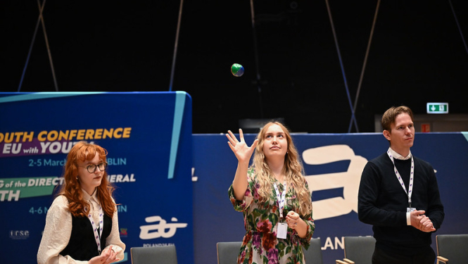 Eiropas Jaunatnes konferences dalībnieki