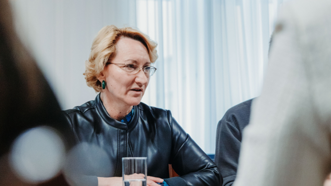 Izglītības un zinātnes ministre Dace Melbārde