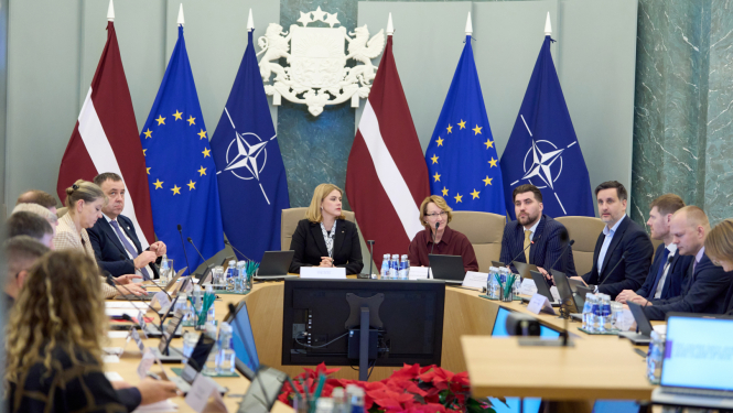 Kopbilde no Latvijas Nacionālā sporta padomes Ministru Kabinetā