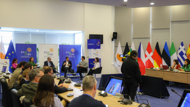 Diskusija Eiropas Jaunatnes konferencē