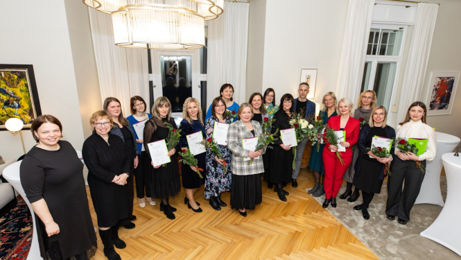 Godināto vācu valodas skolotāju kopbilde