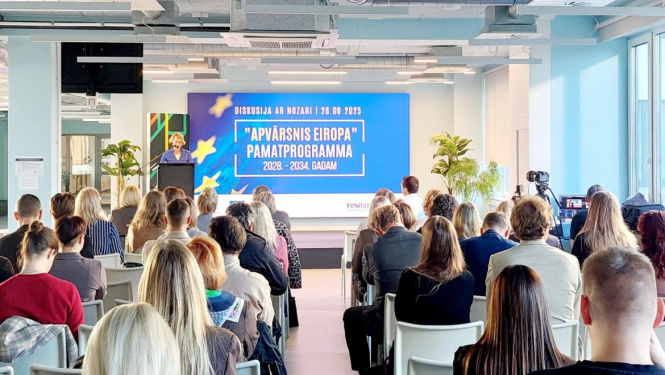 Apvārsnis Eiropa 2025 pasākums RTU telpās