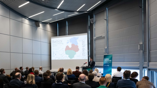 Panel discussion “Innovating the Future – A Focus on the Baltic Nations” (02.04.2025). Publicity photo: EUREKA.