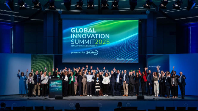 Globālā inovāciju samita 2025 noslēgums. Publicitātes foto: EUREKA.
