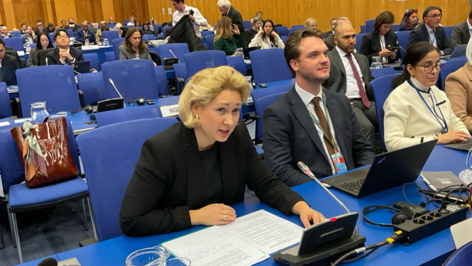 IZM Augstākās izglītības, zinātnes un inovāciju departamenta direktore Lana Frančeska Dreimane. 