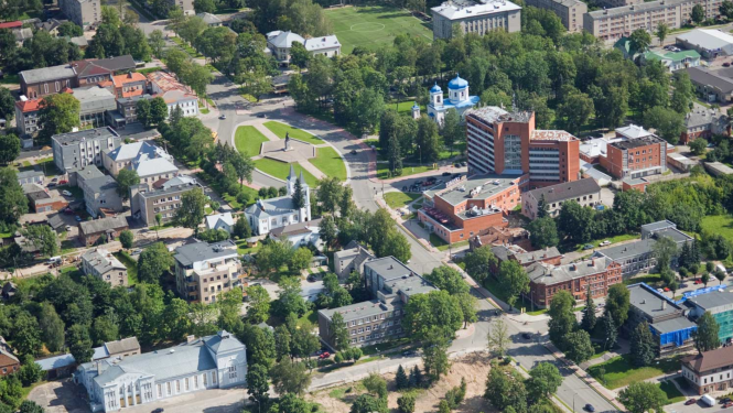 Rēzekne no putna lidojuma