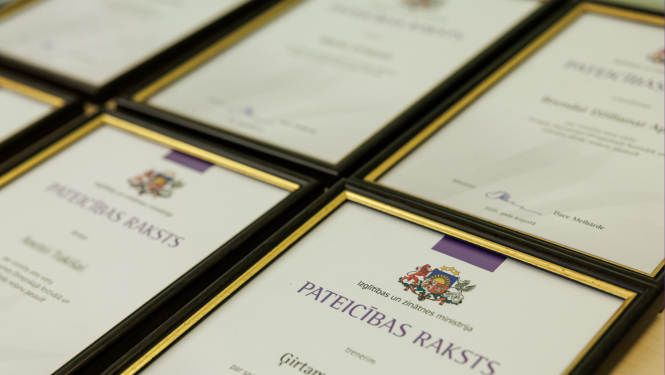 IZM pateicības raksts