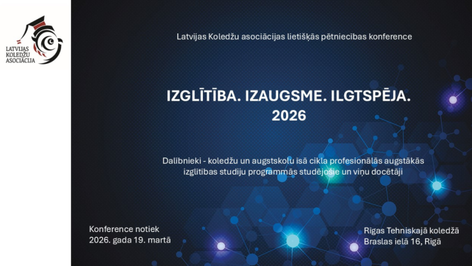 Latvijas Koledžu asociācijas lietišķās pētniecības konference