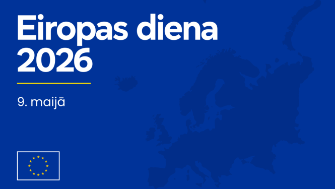 Eiropas diena 2026 9. maijā. ES karogs