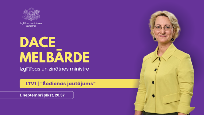 Intervija LTV1 raidījumā "Šodienas jautājums"