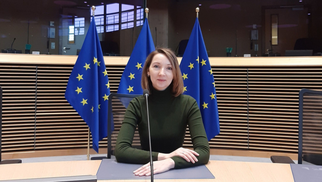 Izglītības un zinātnes ministrijas Profesionālās un pieaugušo izglītības departamenta vecākā eksperte Jeļena Muhina 