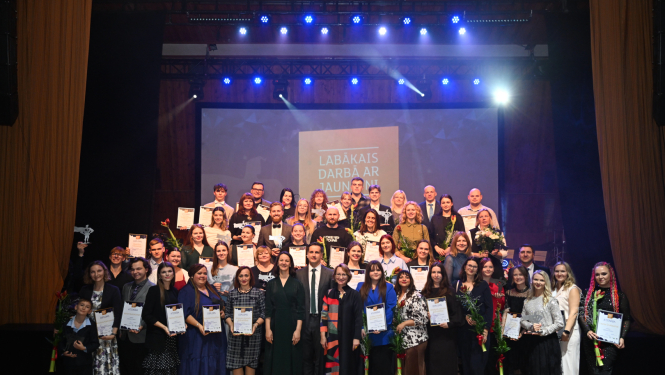 Konkursa Labākais darbā ar jaunatni 2025 laureāti