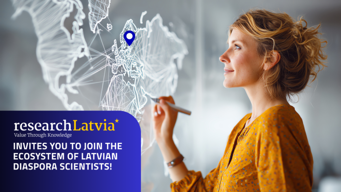 ResearchLatvia invites you to join the ecosystem of Latvian diaspora scientists!