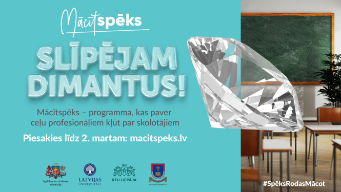 "Slīpējam dimantus" Mācītspēks programma