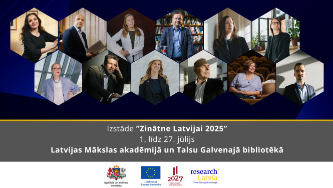 Jūlija ceļojošā izstāde “Zinātne Latvijai 2025”