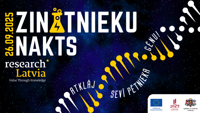 Zinātnieku nakts 2025. 26.09.2025.