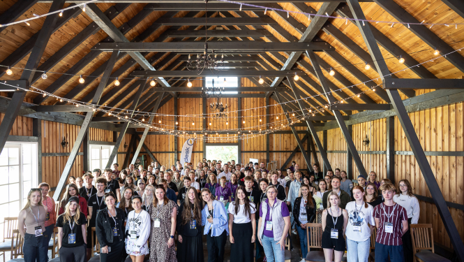 Projektu nakts dalībnieku kopbilde