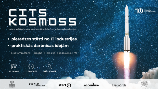 "Cits kosmoss" - pieredzes stāsti no IT industrijas un praktiskās darbnīcas idejām