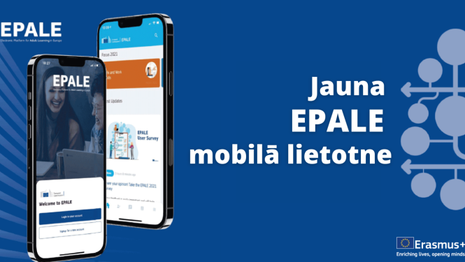 Epale jaunā lietotne