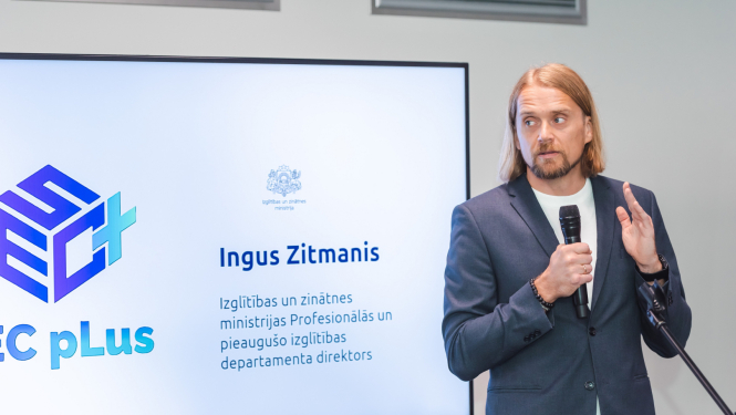 IZM Profesionālās un pieaugušo izglītības departamenta direktors Ingus Zitmanis