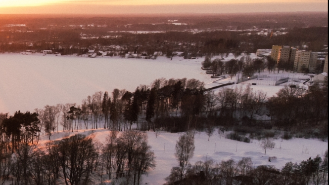 Aizkraukles novads no putna lidojuma