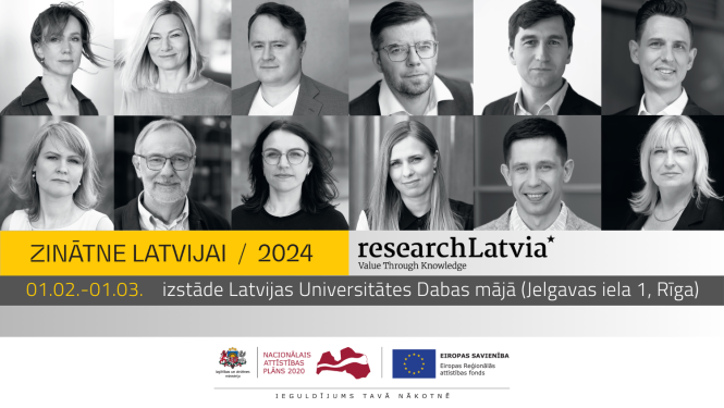 Izstāde Zinātne Latvijai LU Dabas mājā