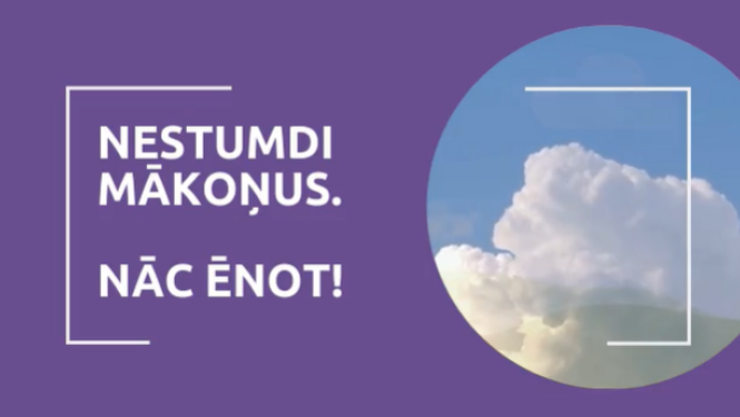 Ēnu diena - nestumdi mākoņus