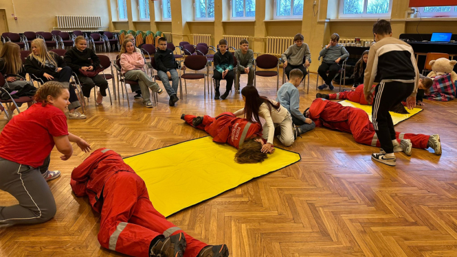 “LATVIJAS PIRMĀS PALĪDZĪBAS VIENĪBA” nodarbība