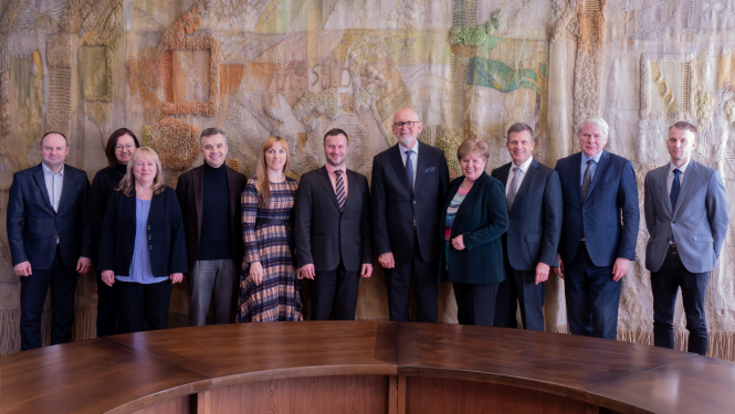 RSU un Latvijas Sporta pedagoģijas akadēmijas vadība