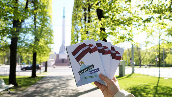 Satversme Kabatā 9.klašu absolventiem