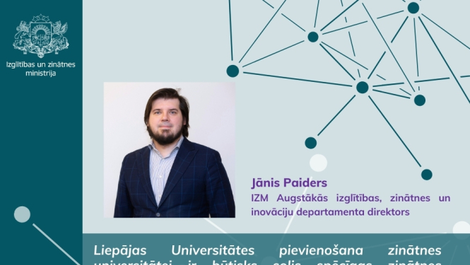 Ministru kabinets atbalstījis Liepājas Universitātes pievienošanos Rīgas Tehniskajai universitātei.