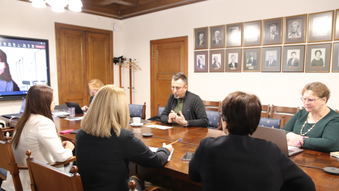 Tikšanās ar Lībiešu institūta vadītāju un līvu valodnieku Valtu Ernštreitu