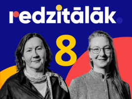Raidieraksta "Redzi tālāk!" 8. epizode kopā ar Ilzi Mazpani un Sanitu Martenu