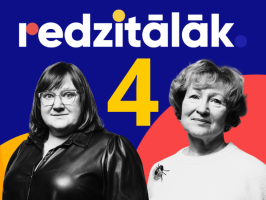 Raidieraksta "Redzi tālāk!" 4. epizodes ekspertes Agnese Grauduma (no kreisās) un Liesma Ose