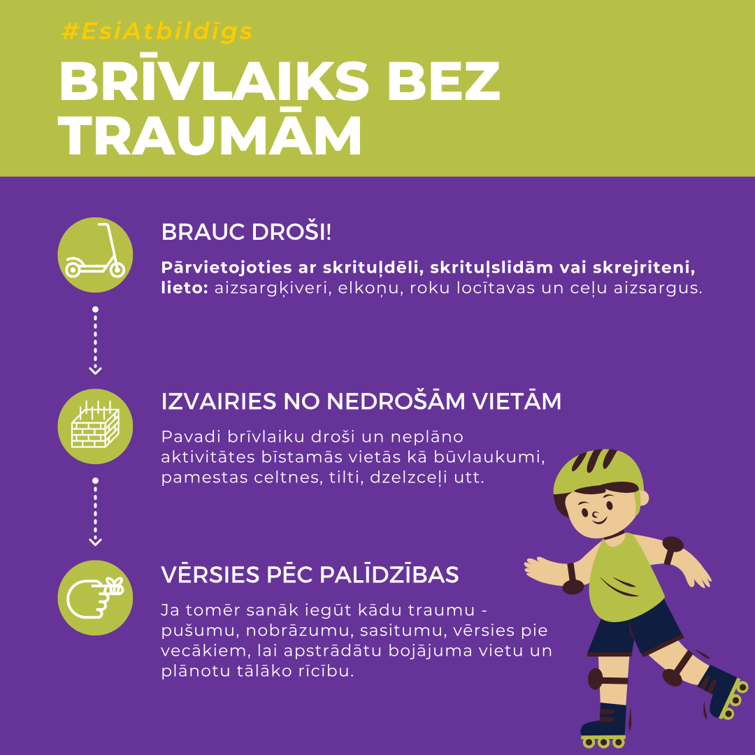 Brīvlaiks bez traumām