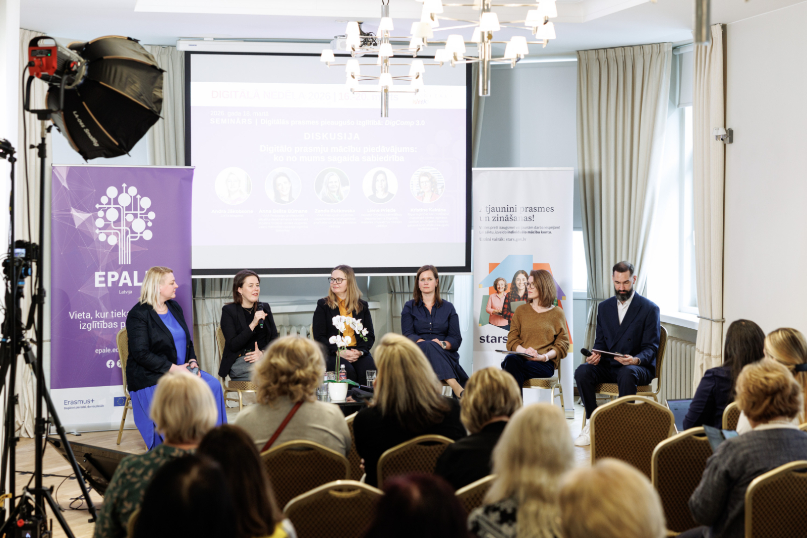 Diskusija “Digitālo prasmju mācību piedāvājums: ko no mums sagaida sabiedrība”