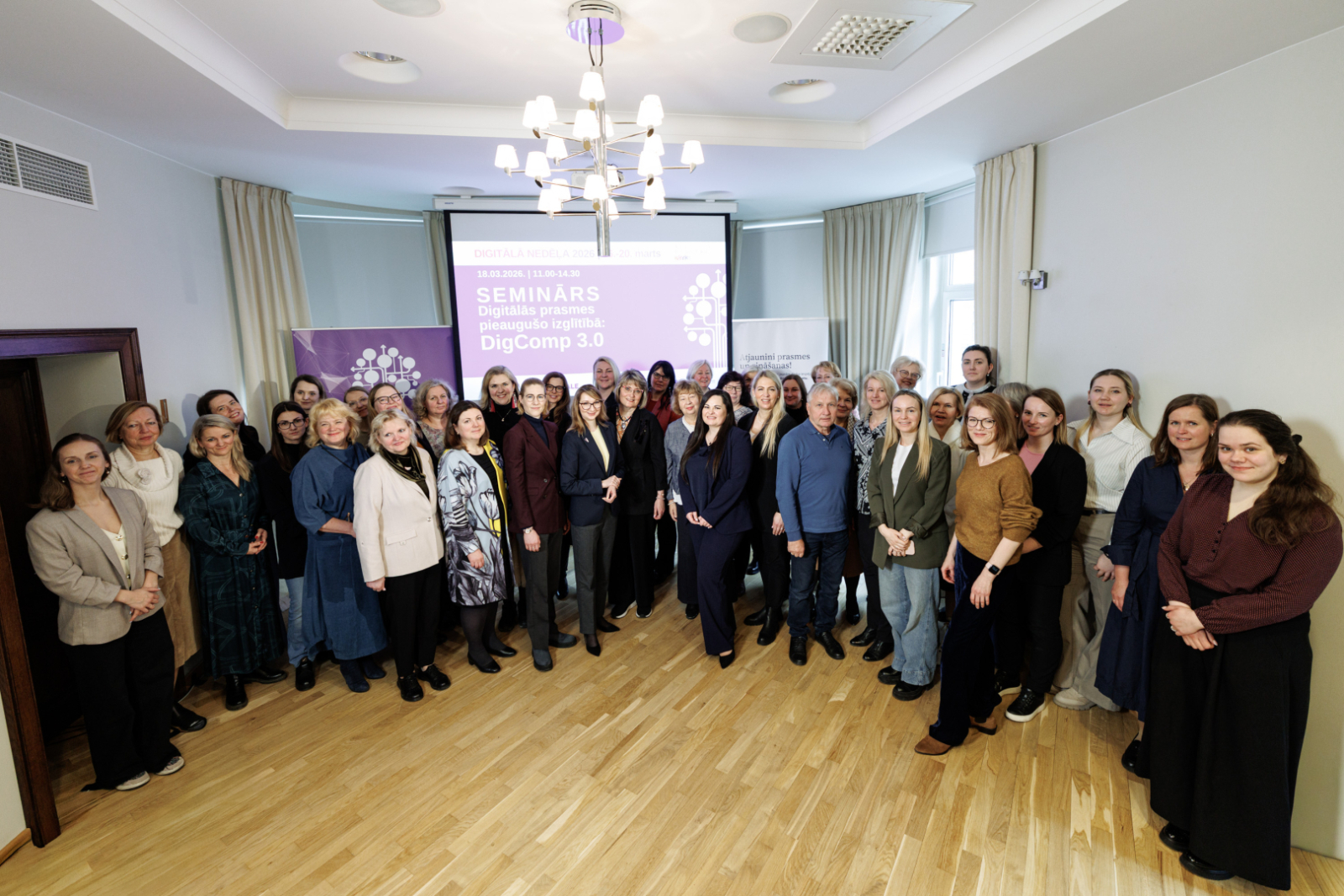 Semināra dalībnieku kopbilde