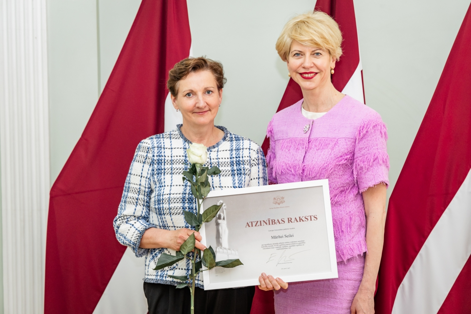 MK Atzinības rakstu pasniegšana 17.05.2024
