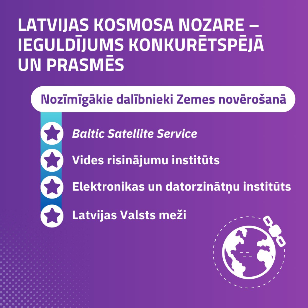 Latvijas kosmosa nozare - ieguldījums konkurētspējā un prasmēs 4