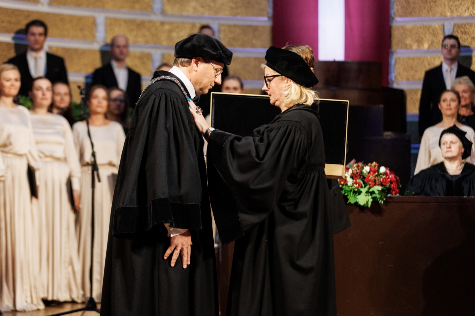 LU rektora inaugurācijas ceremonija